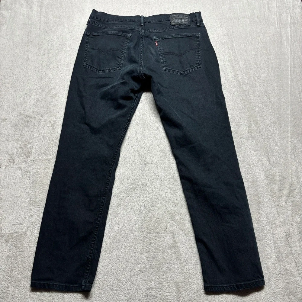Levis 511 Slim Straight Jeans Mens 36x30 (Fits 36x29) Black‎ Denim Stretch